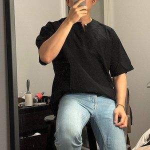 Oak and Fort / Oversized T-Shirt / Black or White / L